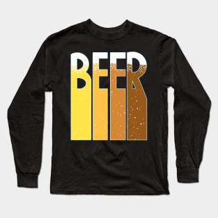The Beer Design Long Sleeve T-Shirt